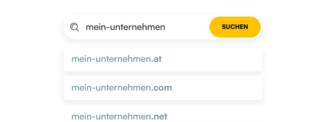 Domain suche