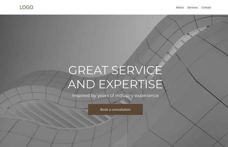 Website Builder Template Vorlage