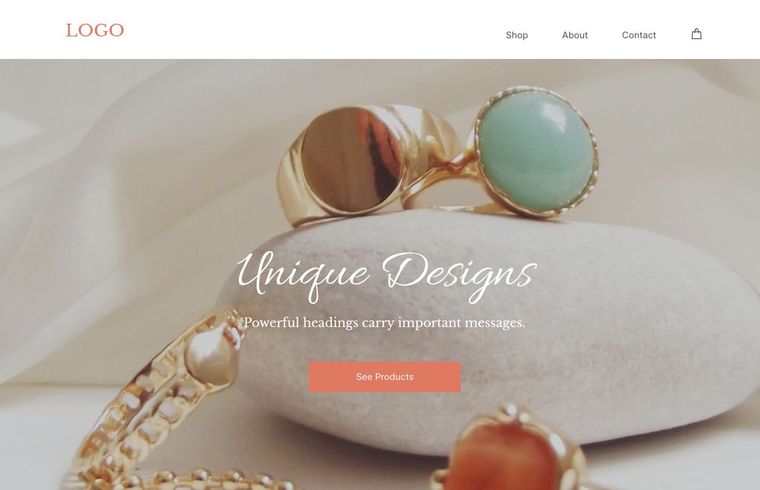 Website Builder Template Vorlage