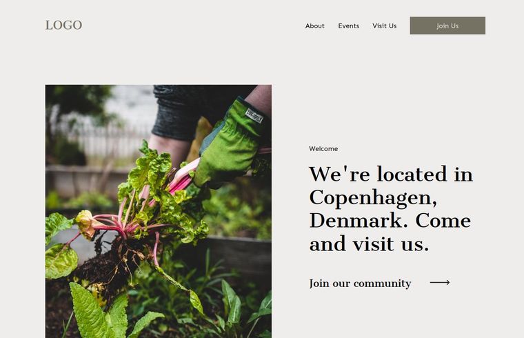 Website Builder Template Vorlage